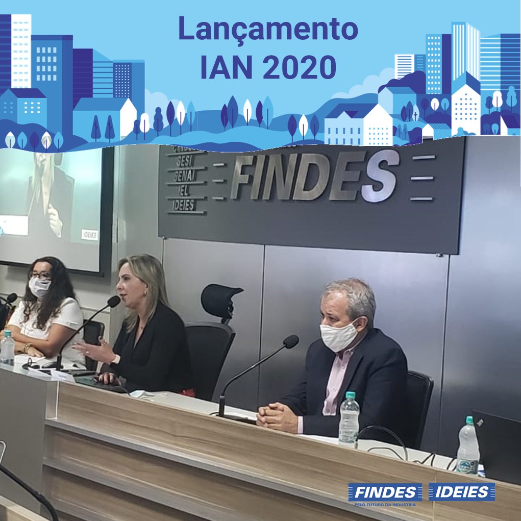 Observ_Findes's tweet photo. Hoje lançamos o IAN 2020. A atualização do Indicador de Ambiente de Negócios vem com uma nova possibilidade de comparação dos principais indicadores entre os munícipios capixabas.
Confira a evolução do seu município no Portal da Indústria ES: https://t.co/nRQHPxwbzx
#IDEIES https://t.co/Y7ECbCuyjW