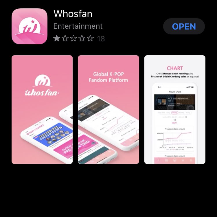 WHOSFAN APP-Whosfan App will most likely be the method for voting for international fans for Kingdom as it was for RTK.Pictures below show you how to create an account and collect voting tickets. Remember to not convert your voting tickets yet.