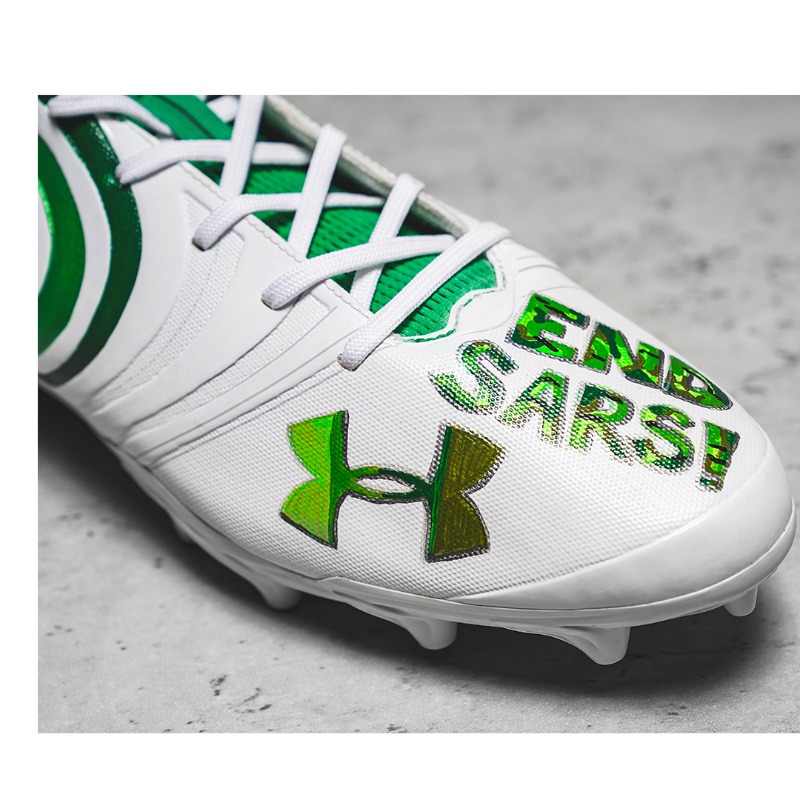 Lions's tweet photo. #MyCauseMyCleats | @RomeoND45 | @khanfoundationn
