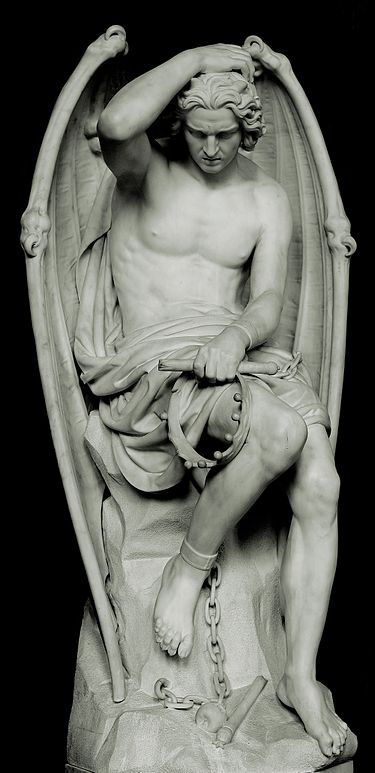 - You probably know (it made the rounds of the internets) of the guy who was commissioned a Lucifer statue by a church, which was refused because it was too sexy.Then the sculptor's brother made a different one - even sexier.
