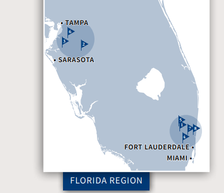 TWC Enterprises  $TWC.TO owns ~10,000 acres of golf courses.EV is $470 M, valuing the land at $47,000/ac.TWC is run by Rai Sahi, about whom I wrote this (which includes the story of how he bought this land):  http://www.canadianvaluestocks.com/rai-sahi/&nbsp;