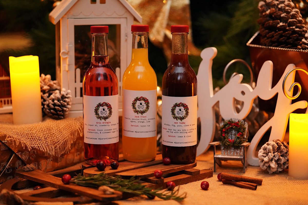 Christmas cocktail bundles are now available! Check out our website for more information! 

novelastore.com/collections/pa…

#HappyHolidays #HolidayShopping