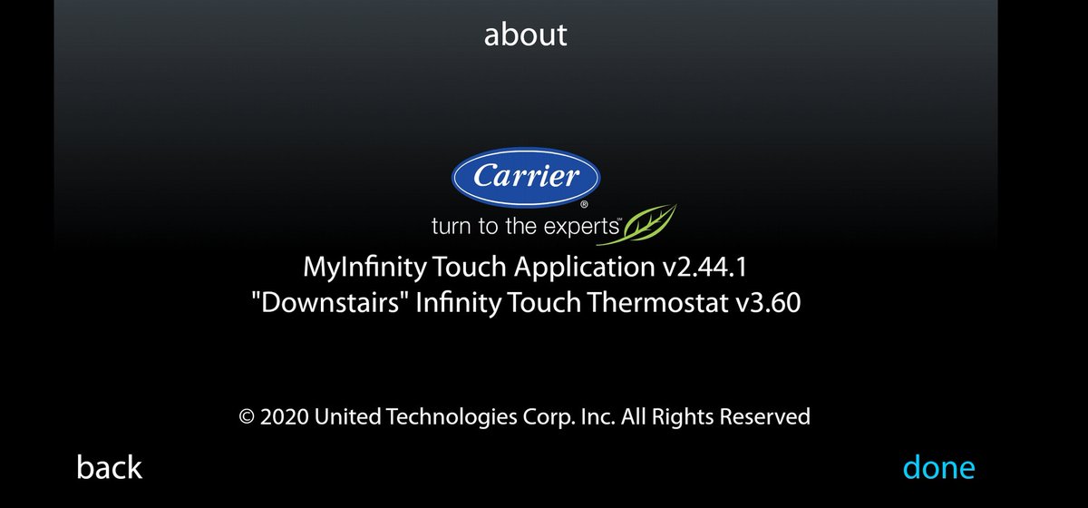 When is <a href="/CarrierHVAC/">Carrier HVAC</a> <a href="/carrier/">Carrier</a> going to update firmware for the expensive infinity touch Thermostat to add important functions like
--random fan cycling for air circulation / filtration
--integration with home automation like zwave, Apple &amp; smartlink