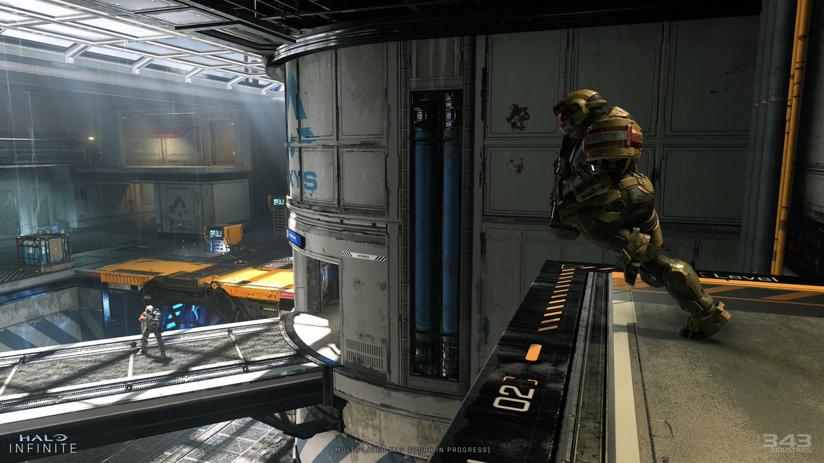 klobrille's tweet photo. Halo Infinite arrives in Fall 2021!

The team at 343 Industries also released a few screenshots, including a first-look at a multiplayer map, showing updated visuals. 

It looks absolutely fantastic!

https://t.co/1Ewkc18bxr https://t.co/uOjOvrDKiZ