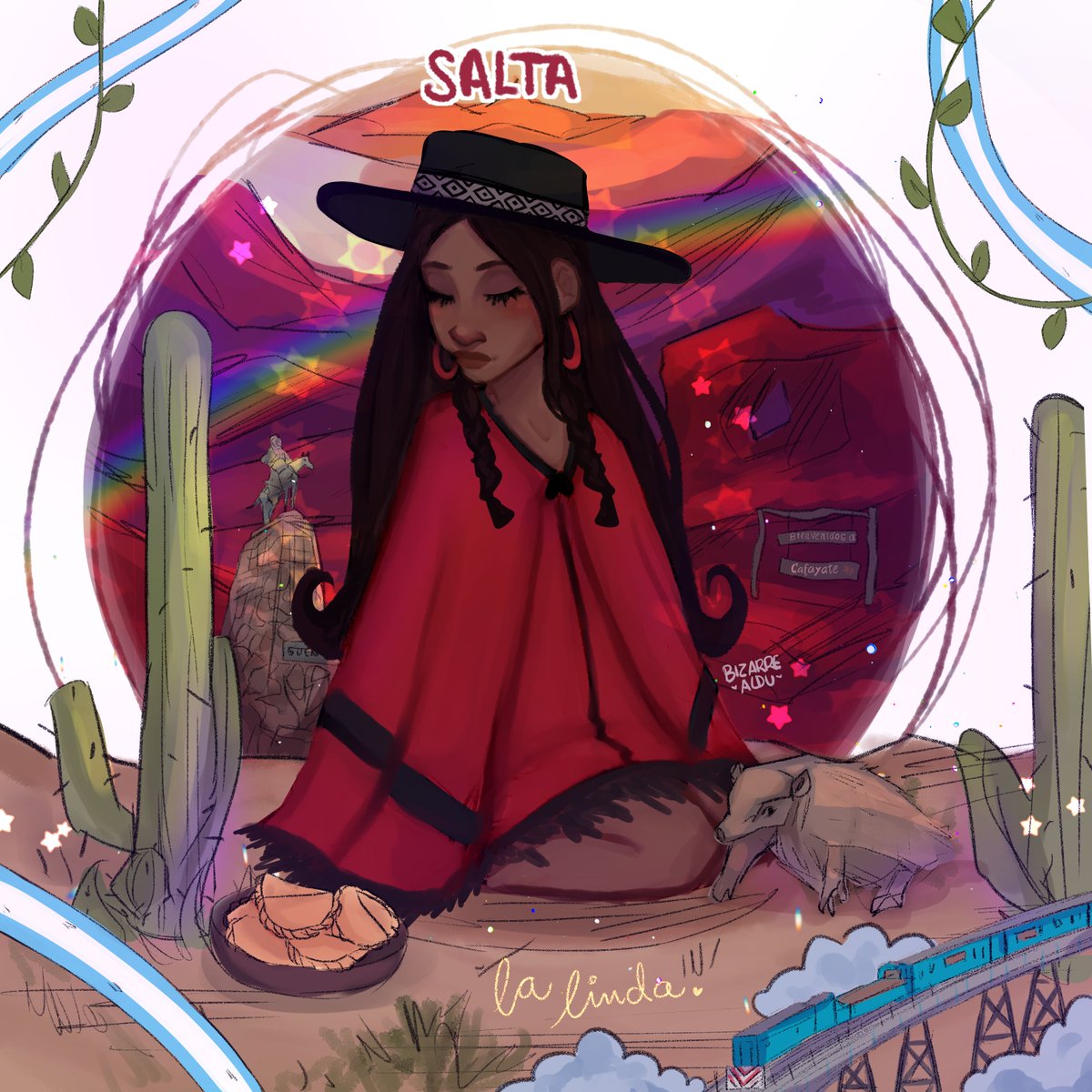 bizarrealdu's tweet photo. Humanizando a las provincias de Argentina #3: Salta (la linda) https://t.co/TvlVK1i6nU