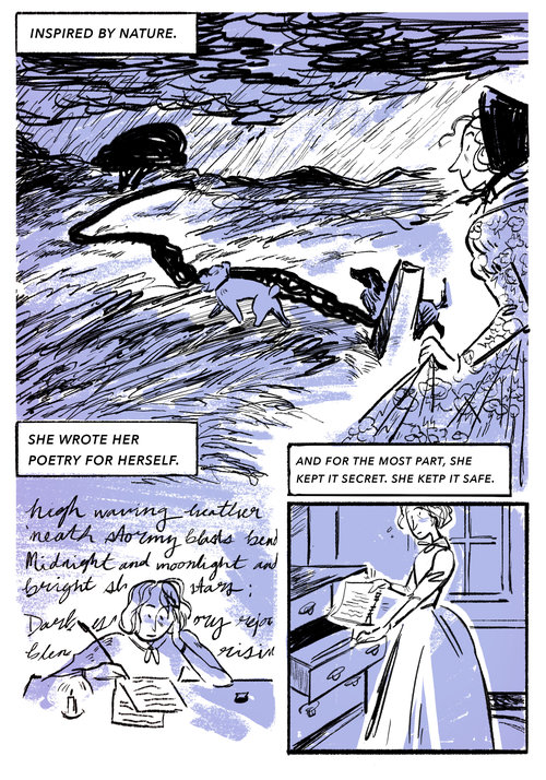 loL!!!!!!!!!!!!! you legit can only get better at comic by doing comic over and over and over ... sad but true... 
1st from the pitch of the book, 2nd from finals of the book! https://t.co/nOuONH2Txo 