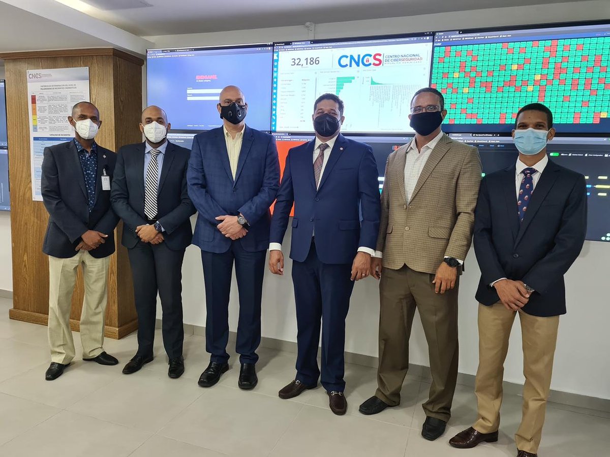 isoc_rd's tweet photo. Visita de https://t.co/n2Cx8zKzZI a equipo directivo del Centro Nacional de Ciberseguridad #cncs y al #CSIRT! #isocdo #ciberseguridad #CyberSecurity #ixdo https://t.co/Jghk3YQNN3