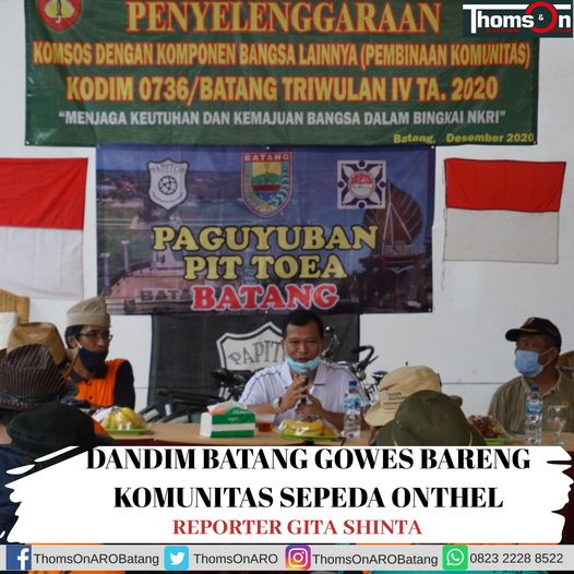 BatangAro's tweet photo. Informasi Lengkapnya Dengarkan 92.8 Fm Radio ThomsOn ARO Batang.
#radiothomsonn #radiothomsonaro #batang #kodim0736batang #gowes #papitob #lintasjawatengah #covid19 #kesehatan #informasiterkini https://t.co/yuhpmWPZXg