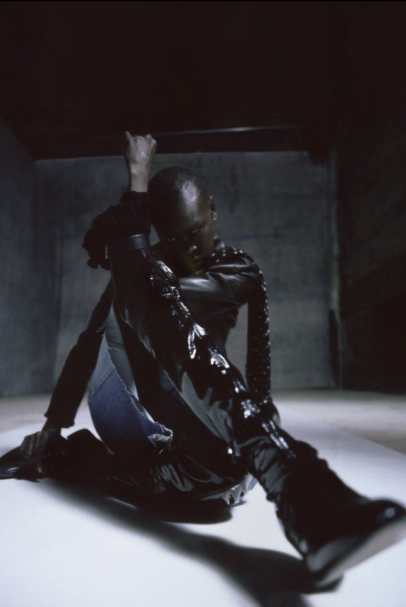 musematter's tweet photo. Alek Wek in Khaite S/S2021 photographed by Hanna Tvette, styled by Vanessa Traina, and makeup by Cyndle Komarovski https://t.co/QLTZSwMkRu