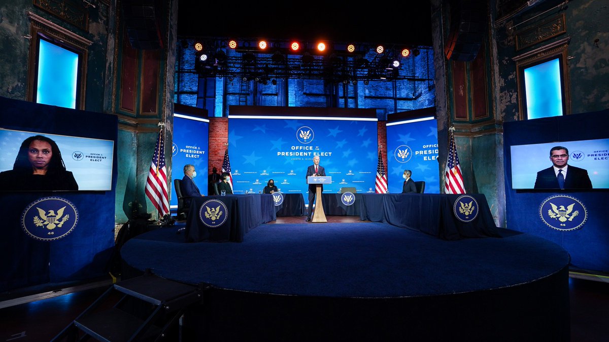 President-elect <a href="/JoeBiden/">Joe Biden</a> and I—along with this world-class health care team—will make sure we are doing everything we can to save lives and contain this pandemic once and for all.