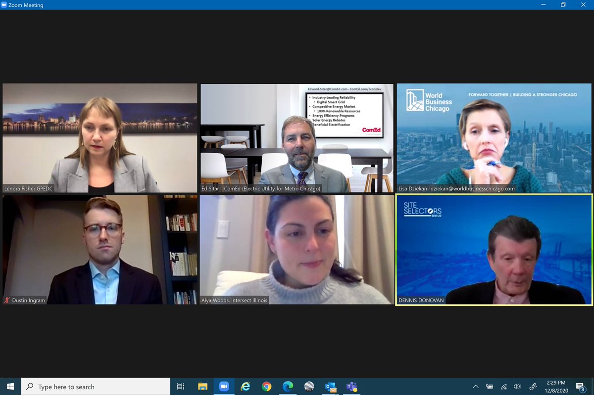 edsitar's tweet photo. Was proud to represent my company @ComEd today as part of #TeamIllinois promoting Illinois’ strong assets that support growing companies needs to members of the @SiteSelectGuild during #VirtualTableTalk. @WorldBizChicago @intersectillin1 @GreaterPeoria https://t.co/DAukwYk8s1