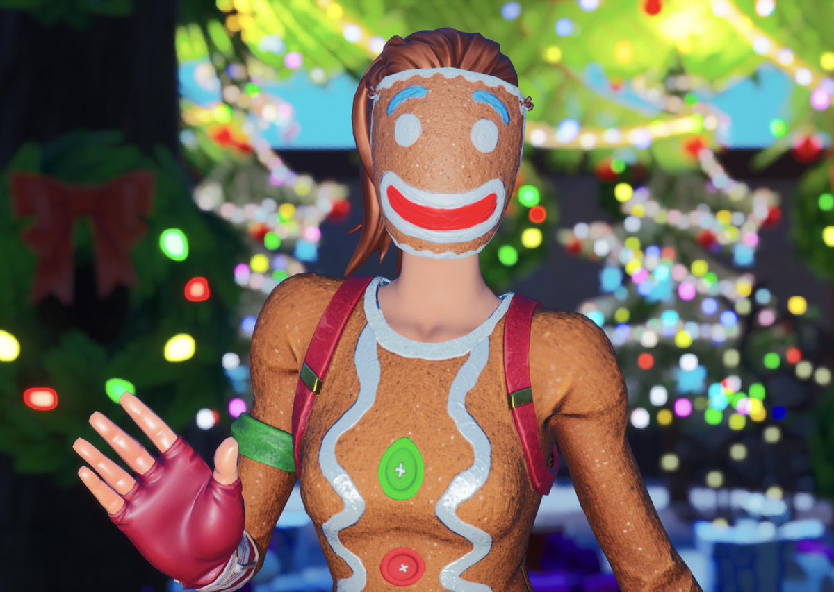 ghostlyurei's tweet photo. One sweet cookie❤️🍪
#fortnite #Fortnitephotography #gingergunner #fortnitecreative https://t.co/mO4TkMNBoE