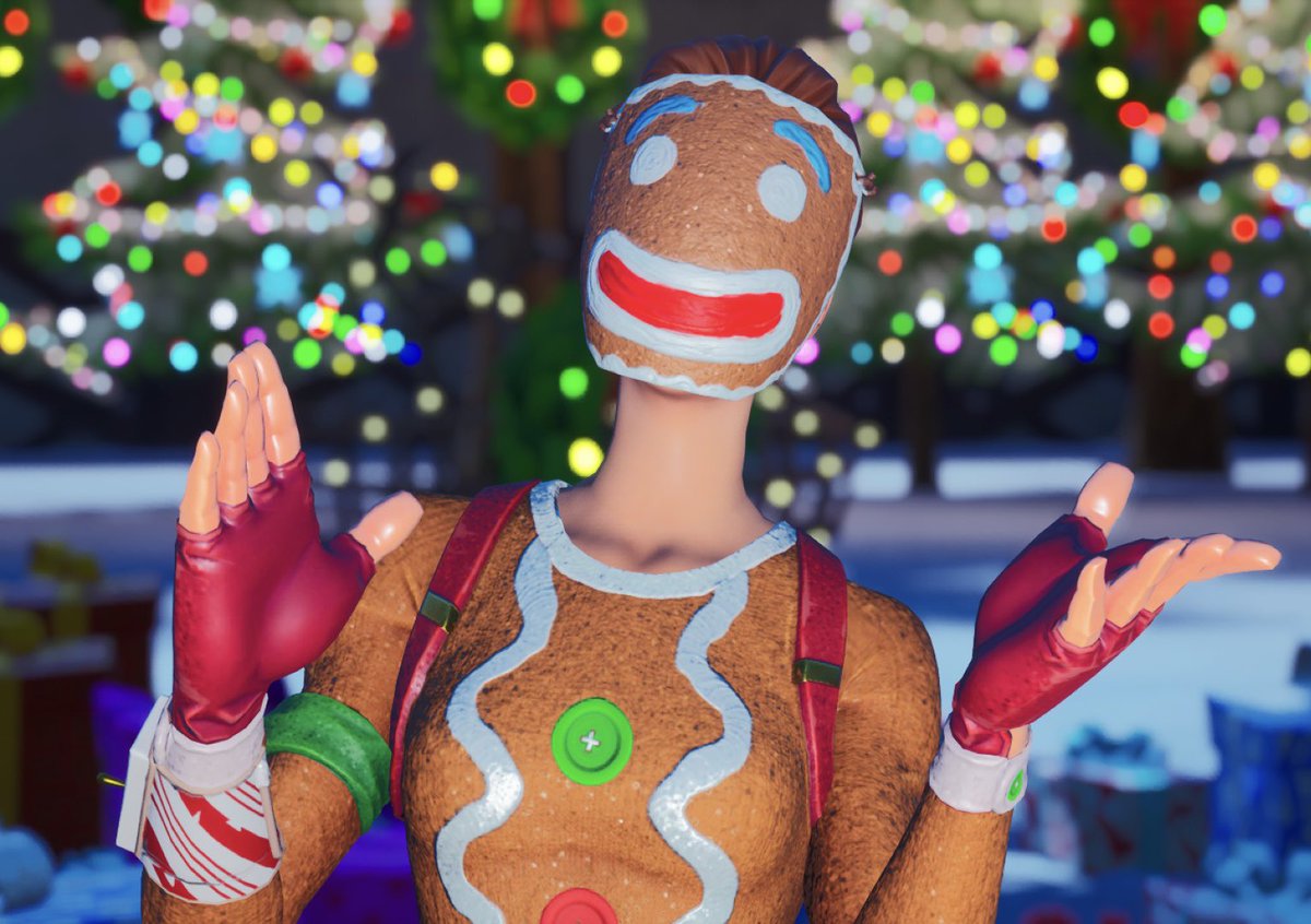 ghostlyurei's tweet photo. One sweet cookie❤️🍪
#fortnite #Fortnitephotography #gingergunner #fortnitecreative https://t.co/mO4TkMNBoE
