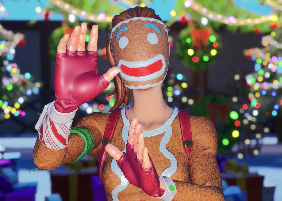 ghostlyurei's tweet photo. One sweet cookie❤️🍪
#fortnite #Fortnitephotography #gingergunner #fortnitecreative https://t.co/mO4TkMNBoE