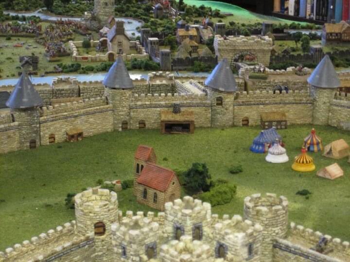 My friend Justin’s 15mm medieval game! So great!