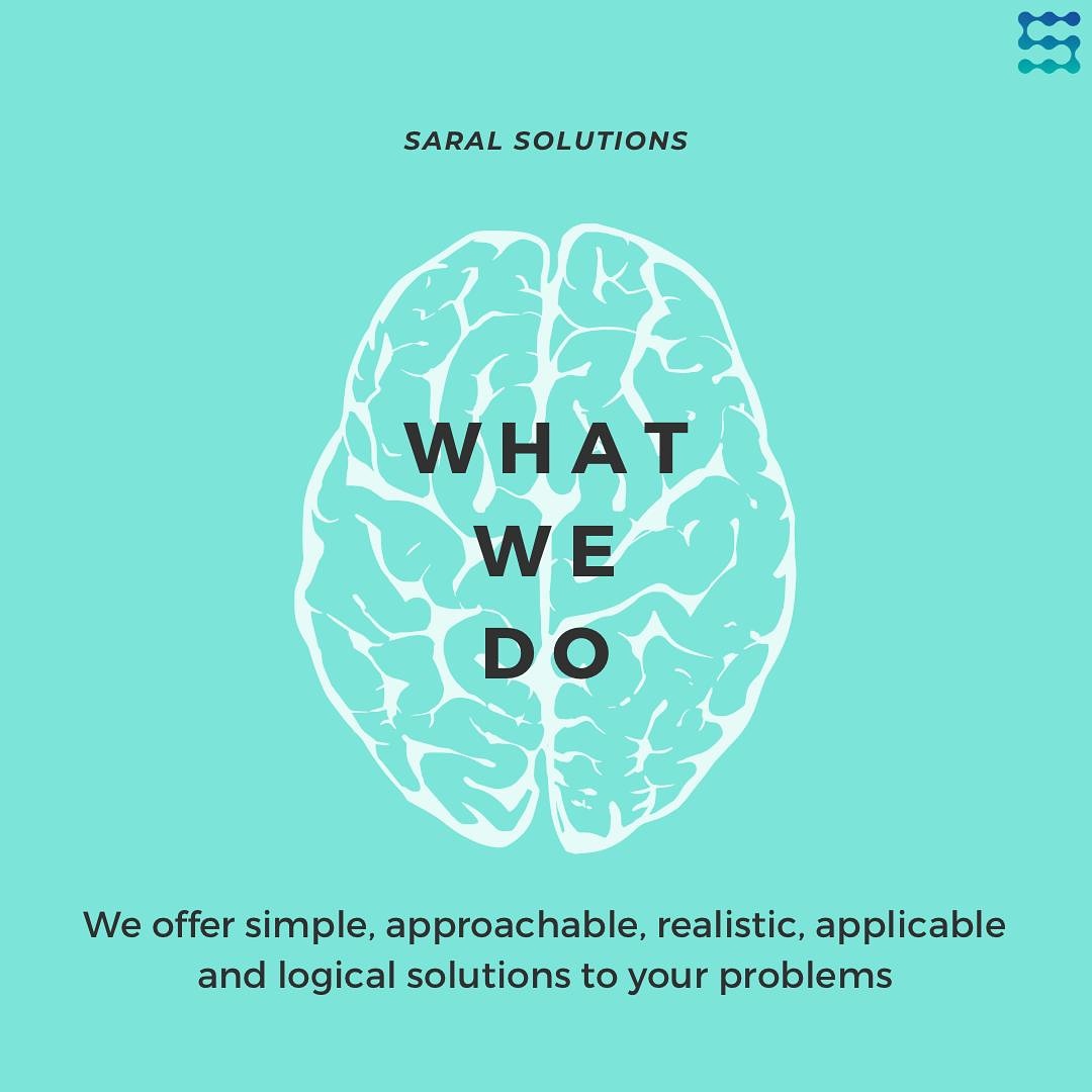 SolutionsSaral's tweet photo. At Saral Solutions, we simplify! 
We bridge the gap by traversing our clients from confusion to clarity, from numbness to awareness, from helplessness to empowerment.
#psychologists #whatwedo #mentalhealth #empowerment #counselingsession #therapyworks #saralsolutions https://t.co/cvsJZtfkWG
