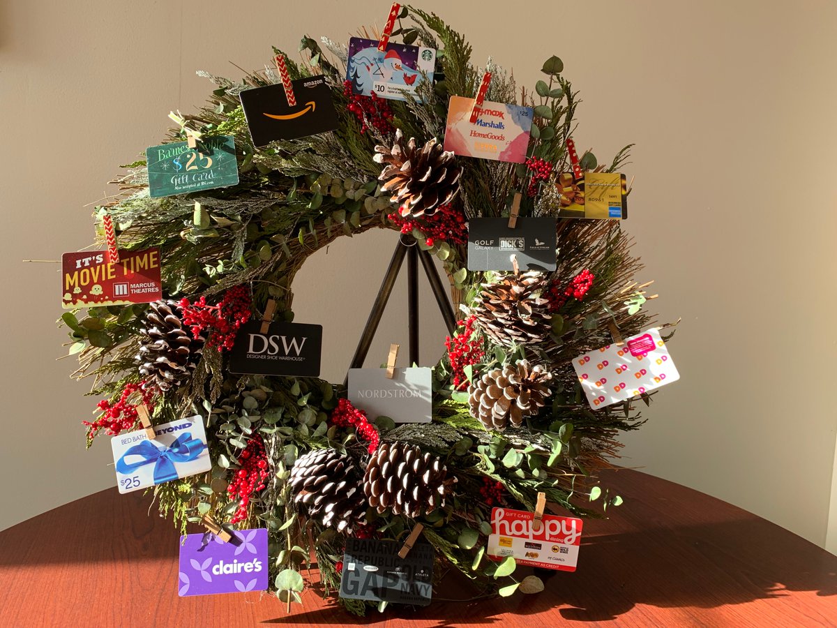 nfa1920's tweet photo. NFAPA's GIft Card Wreath Raffle is going online this year! Click on the link below and buy your tickets! We'll keep track of them and let you know who the winner is on Friday, December 18! $6 per ticket; 5 tickets for $25. https://t.co/OaYiNPNkIf
Questions? giftcards@norfon.org https://t.co/Ss4FREXp3N