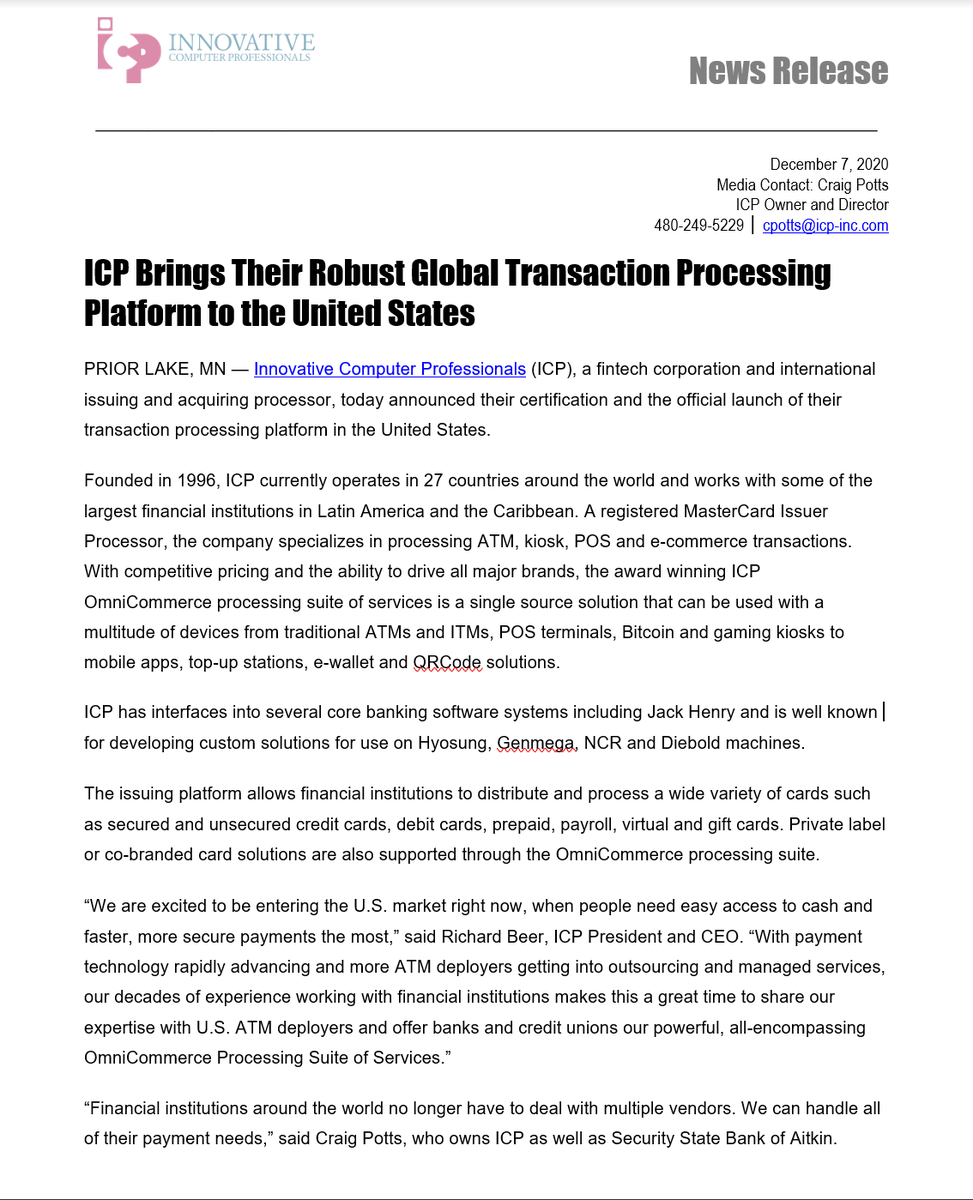Digital Cash Processing, Inc (@_icpinc) / Posts / X