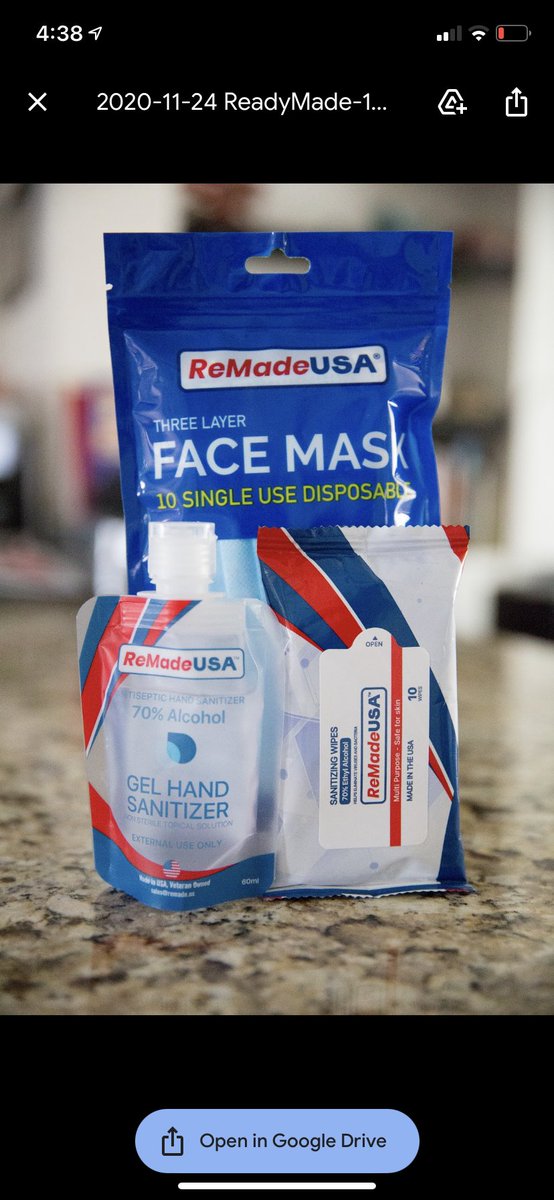 AnnaSloup's tweet image. Keep your friends and family safe during the holidays this year. Make sure you’re using 70% alcohol hand sanitizer/wipes to protect against COVID-19 and wear a mask! #handsanitizer #3layermasks #www.Remade.US #loveyourfriendsandfamily