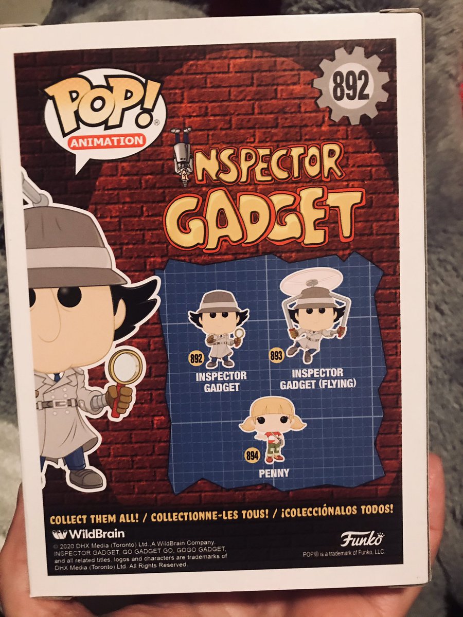 PateeSondra's tweet photo. Got a surprisingly unexpected  Inspector Gadget Limited Edition Chase !! Got Penny !! Happy Birthday to me !! #InspectorGadget #PopAnimation #GoGadgetGo #Penny #PennyandBrain #GoGoGadget #FunkoPop #December2020 #NerdLife #Birthday #ToyCollecting #Funkoverse https://t.co/cx3YcS1AAQ