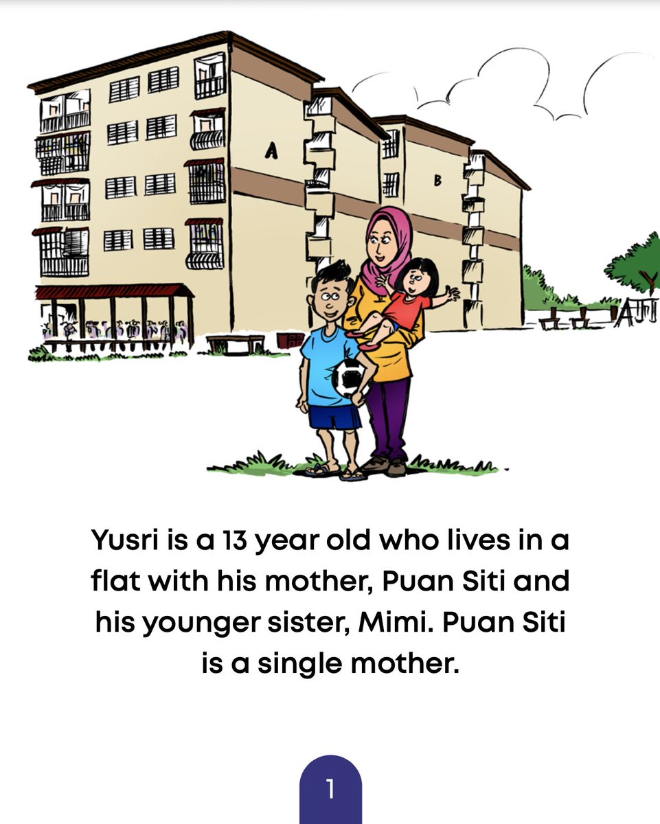 Child sexual abuse (CSA) can happen to anyone. Boys who are abused are just as badly affected. Abusers are often known and trusted by victims. Do read and share 'Yusri and His Secret' to learn about CSA and the steps you can take to seek help. #YusriAndHisSecret  #StopCSA