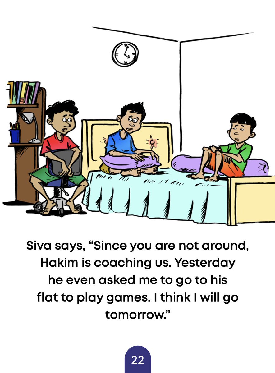 Child sexual abuse (CSA) can happen to anyone. Boys who are abused are just as badly affected. Abusers are often known and trusted by victims. Do read and share 'Yusri and His Secret' to learn about CSA and the steps you can take to seek help. #YusriAndHisSecret  #StopCSA