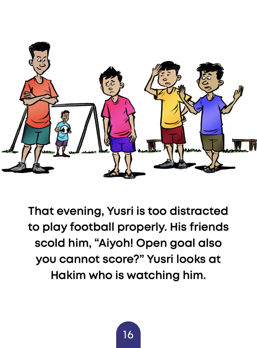 Child sexual abuse (CSA) can happen to anyone. Boys who are abused are just as badly affected. Abusers are often known and trusted by victims. Do read and share 'Yusri and His Secret' to learn about CSA and the steps you can take to seek help. #YusriAndHisSecret  #StopCSA