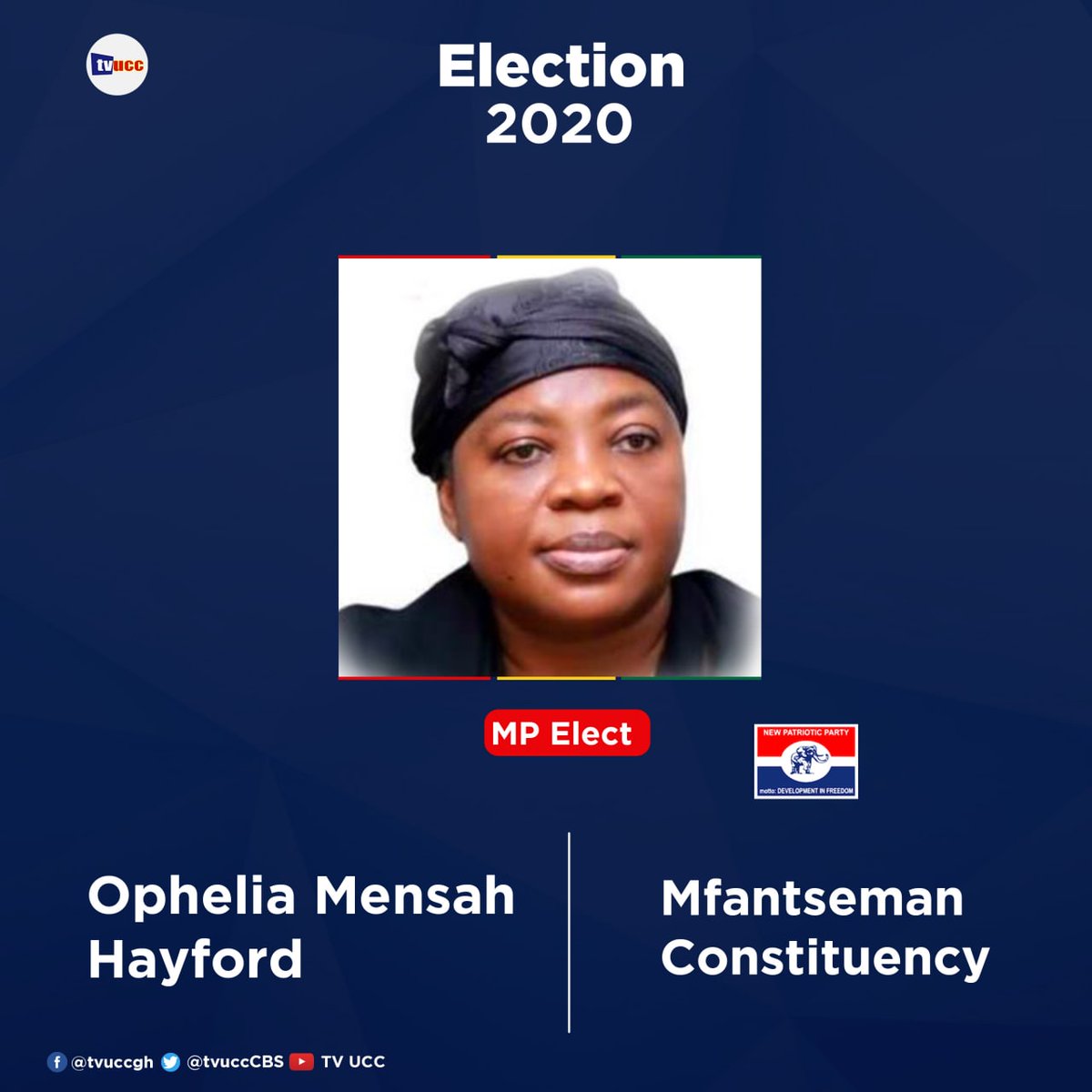 Winners of Parliamentary seats in the Central Region.

@NPP_GH #ghana #election #UCC #GhanaDecides2020  #GhElections #CentralRegion #CapeCoast #Election2020  #ElectionCommandCentre