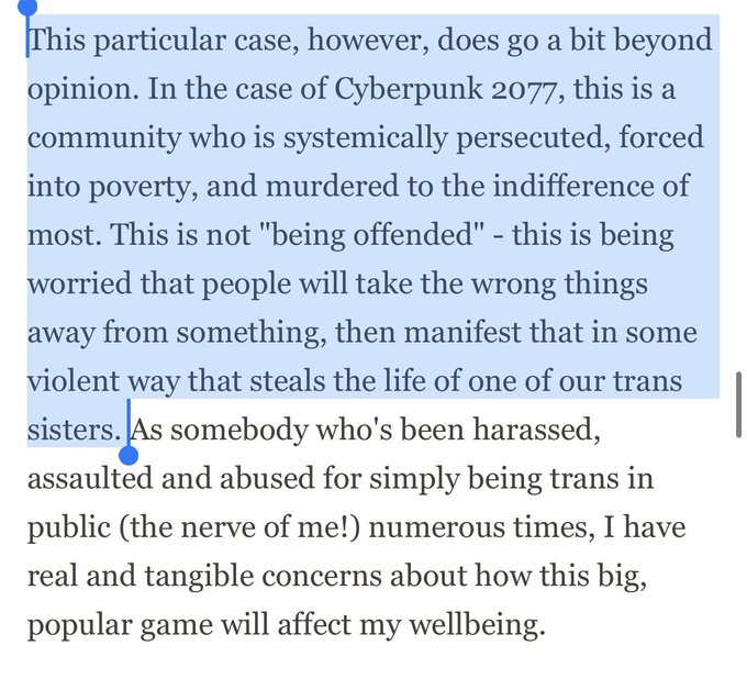 Regardless of what side of the political aisle you land on, if youre tired of the state of the gaming media, speak up, & dont stopPS5 reviews complaining about the election is nuts. Journos saying Cyberpunk will lead to violence is insane. The medium is regressing, fight it