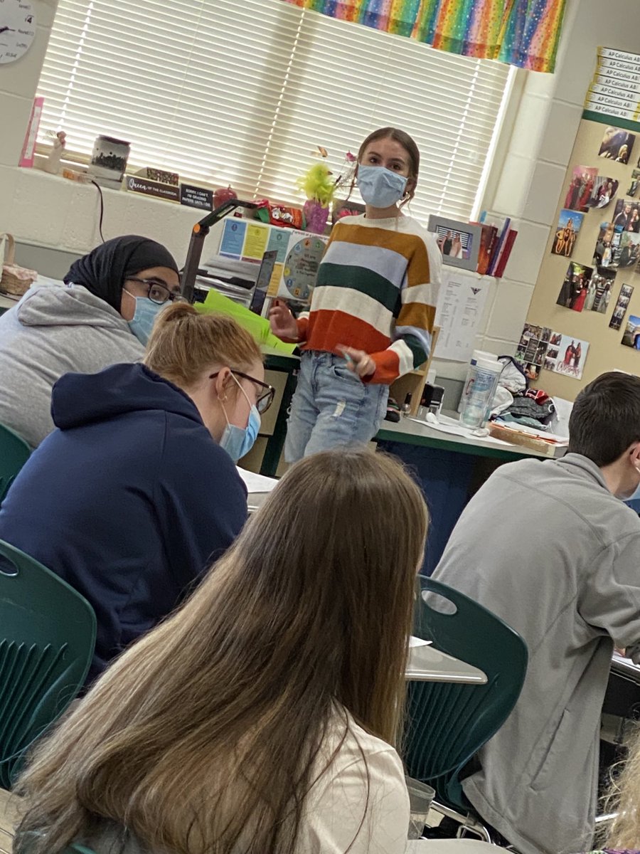 lrgjames's tweet photo. The teacher is rarely needed in room 144 during ⁦@EAST_HAWKS⁩ 6th period Pre-Calc anymore.  #canexplainthingsbetterthantheteacher. https://t.co/VlFSsmjB8z