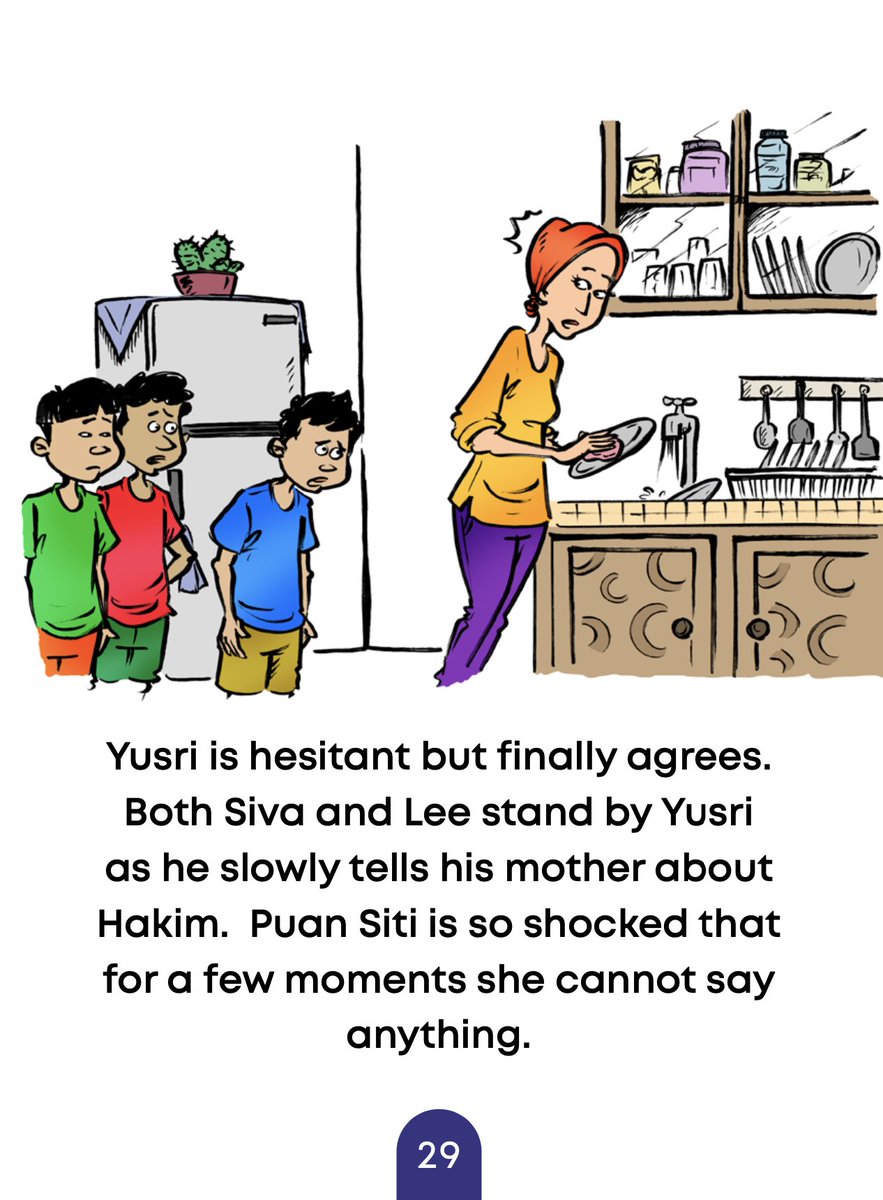 Child sexual abuse (CSA) can happen to anyone. Boys who are abused are just as badly affected. Abusers are often known and trusted by victims. Do read and share 'Yusri and His Secret' to learn about CSA and the steps you can take to seek help. #YusriAndHisSecret  #StopCSA