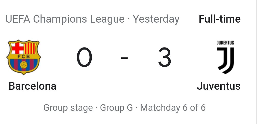 __zayt__'s tweet photo. So Barca 9.9 lost 3-0, HECTIC https://t.co/IpBkoOi1p2