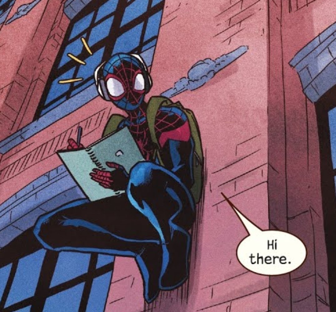 "Spidey duties and homework.

...Is that even a thing?"