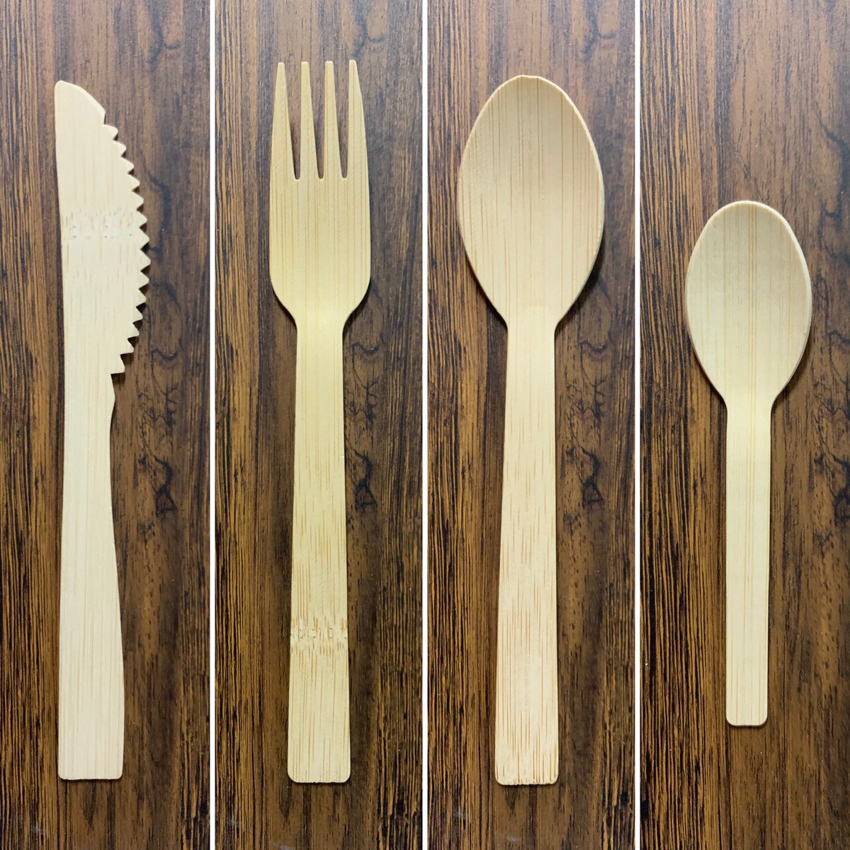 zk_aaron's tweet photo. Disposable Bamboo Cutlery Range - Ancheng
- 170mm Bamboo Knife
- 170mm Bamboo Fork
- 170mm Bamboo Spoon
- 110mm Bamboo Spoon
Kindly contact aaron@anchenggy.com for more details if you have any interest.

#cutlery #bamboocutlery #woodencutlery #disposablecutlery https://t.co/IXxatkJonD