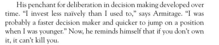He doesn’t care about errors of omission. (6/n)