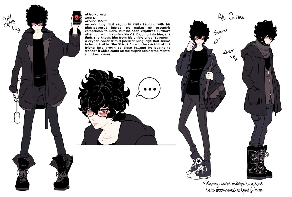 [supercomputer au] a role-swapped akira, who aids and maintains yaldabaoth, a self-aware supercomputer with a hatred for humanity 