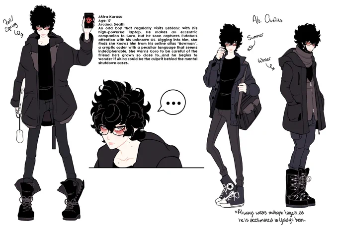 [supercomputer au] a role-swapped akira, who aids and maintains yaldabaoth, a self-aware supercomputer with a hatred for humanity 