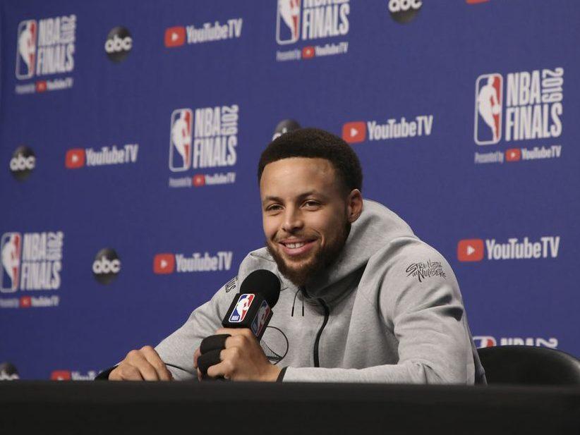 Warriors guard Stephen Curry says extension talks 'on the table'