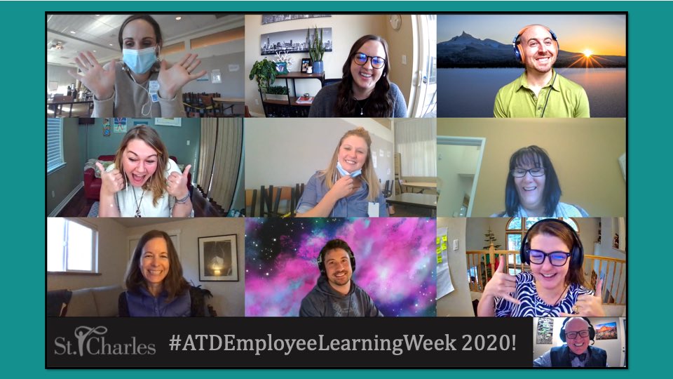 JodySaffert's tweet image. Today’s #ATDEmployeeLearningWeek 2020 post is from a virtual work session. This team is working to relaunch a strategy known as “Your Turn.”  It is where every Caregiver is offered an opportunity to connect with a member of the Executive Care Team regularly for learning.