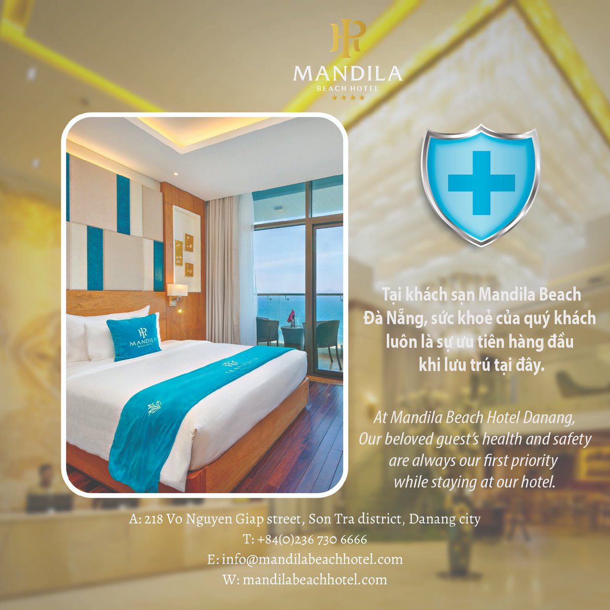 𝗪𝗘 𝗦𝗘𝗖𝗨𝗥𝗘 𝗬𝗢𝗨𝗥 𝗦𝗧𝗔𝗬

When booking at this period to Dec 13th, you also get the special spa vouchers for following massage services: head/facial/foot/neck.

Book now: bit.ly/2HEMPny

#staystrongdanang #danangfighting #bestrongdanang #danang #danangvietnag