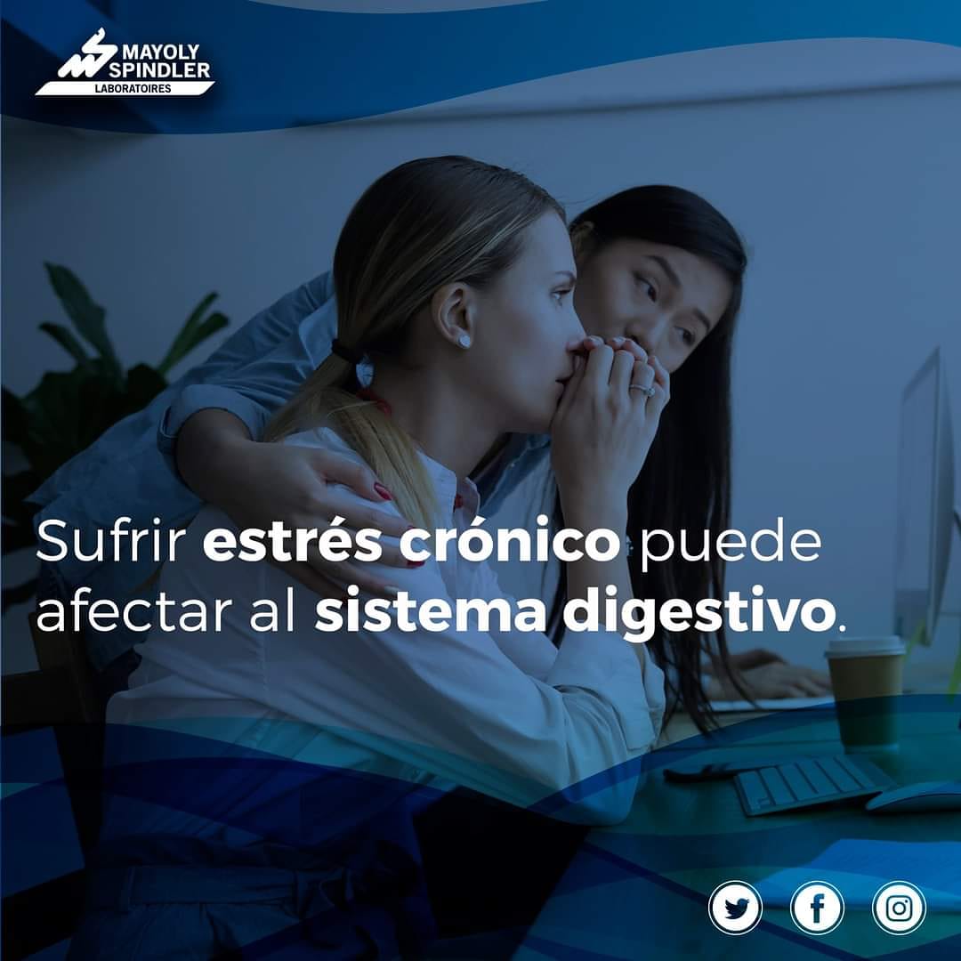 MayolyMexico's tweet photo. De acuerdo con Asociación Americana de Ansiedad y Depresión (ADAA), sufrir estrés crónico puede afectar al sistema digestivo, esto porque puede generar que se liberen algunas hormonas y sustancias químicas que, al ingresar al aparato digestivo, interfieren en su función. https://t.co/fpxWDFLh9c