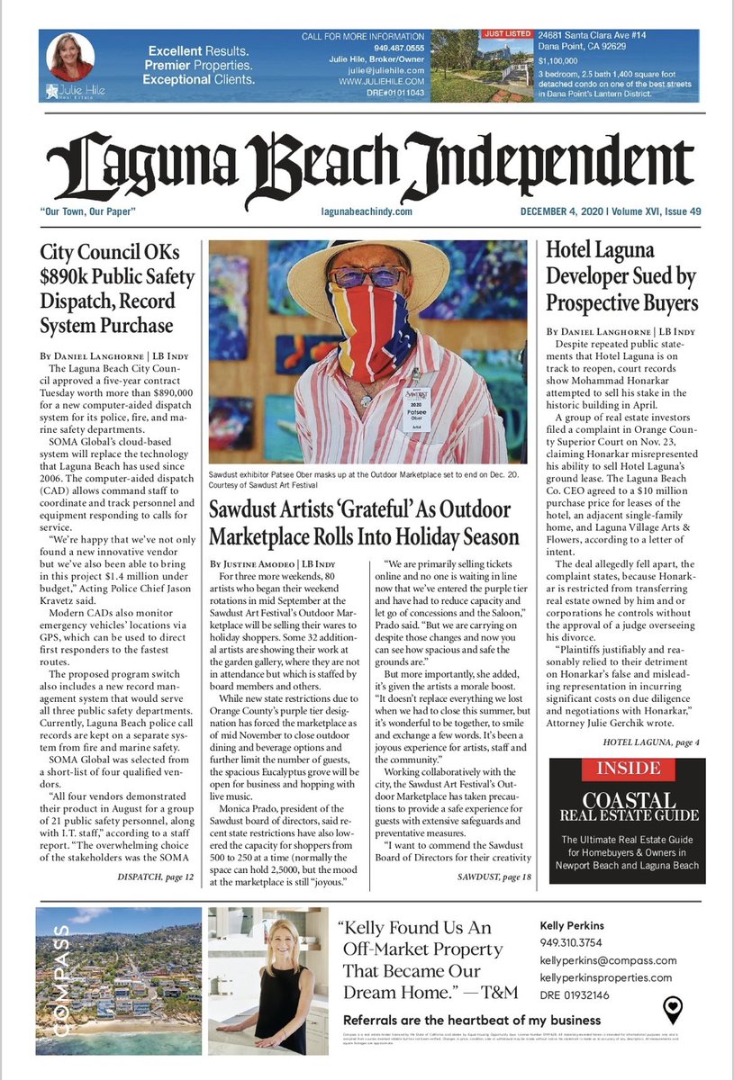 getSOMA's tweet image. Honored for the opportunity to serve the @LagunaBeachPD !
#PSAAS #CloudDispatch🚓⚡️