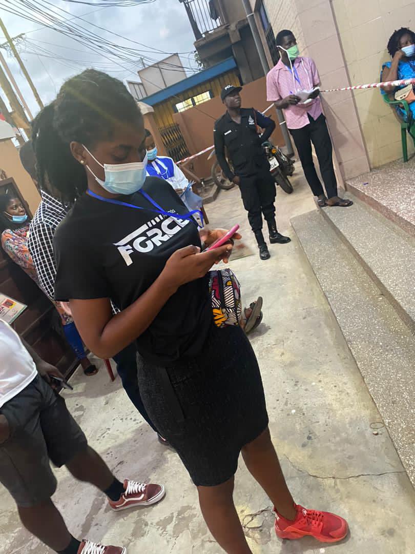 realanniejoy's tweet photo. Wow... just waking up from my bed after two day! Ablekuma North Constituency election came to an end yesterday and the winner was Sheila Bartels of the NPP. Stay with @JoyNewsOnTV for all the updates 
#ElectionHQ
#AnnieJoyforJoyNews https://t.co/Pkcm7JuwCj