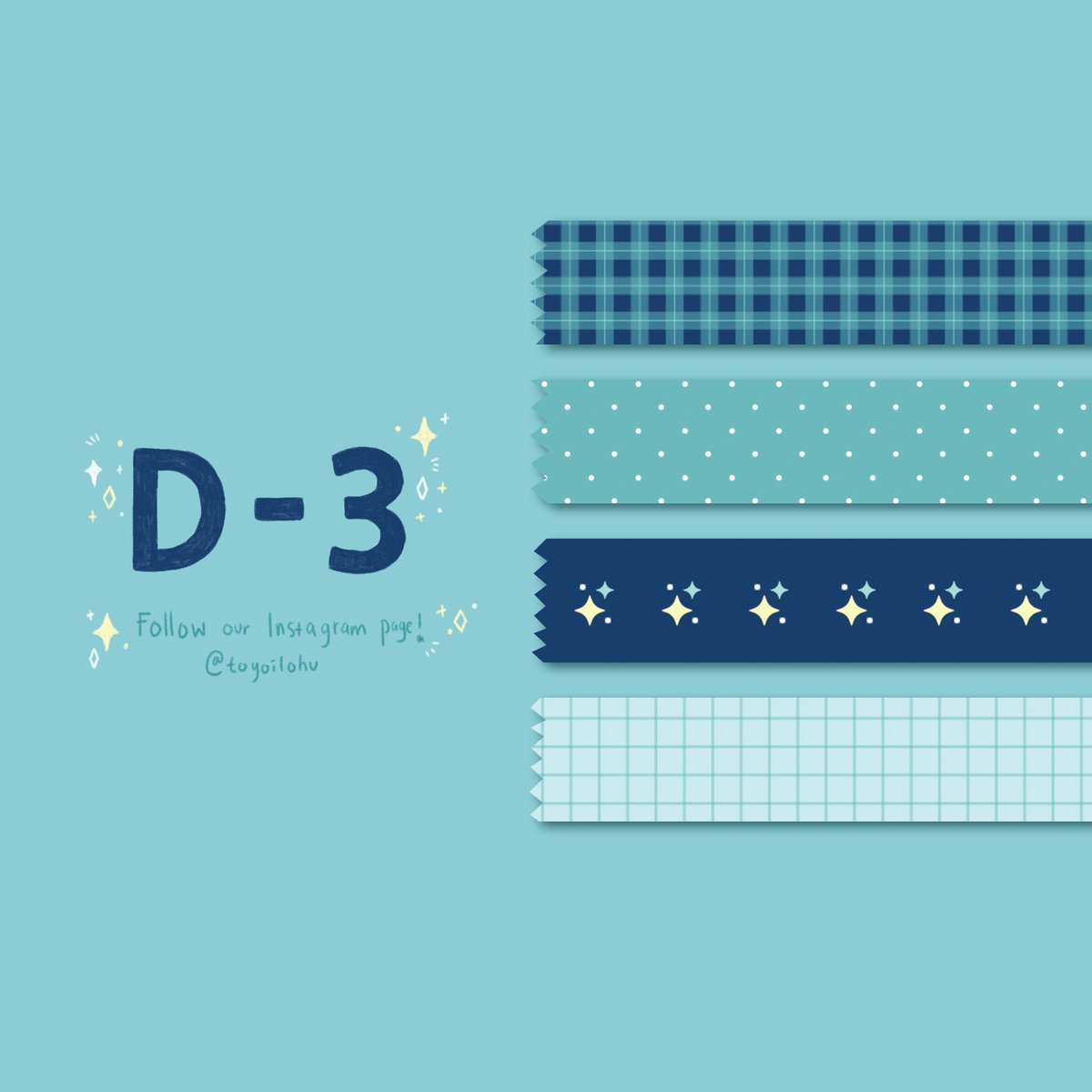 byulnori's tweet photo. β¨ D-3 to the shop launch β¨
Also... a little sneak peek for another product of ours that will be available on 12.12.20 π€«
Follow our Instagram page so you won't miss it!
https://t.co/63f7z46N1C
#day6fanart #day6sticker #toyoilohu https://t.co/G002Dyvpzz