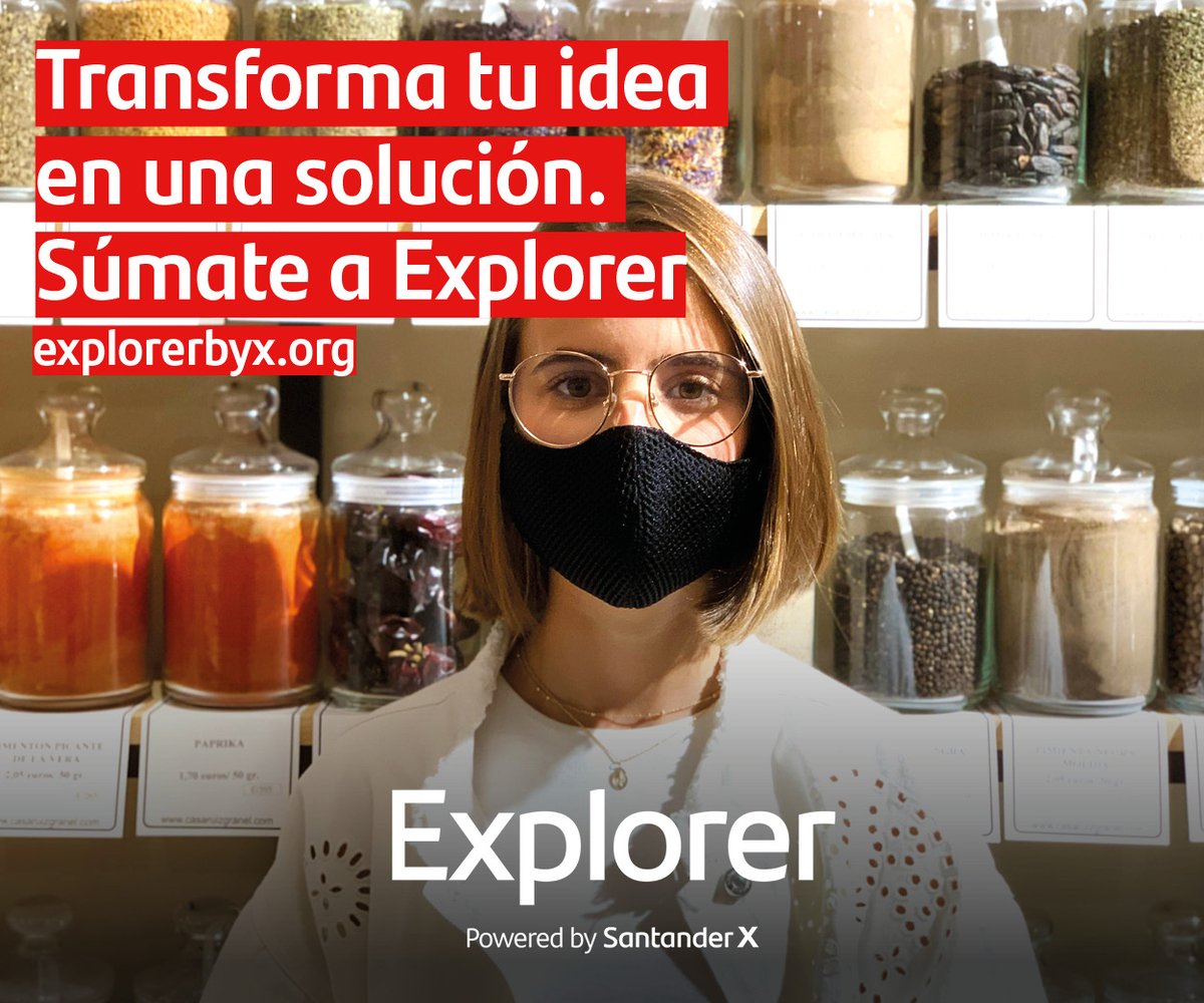UCLM Emprende (@uclmemprende) on Twitter photo ¡ULTIMOS DÍAS para apuntarte a <a href="/ExplorerByX/">Santander X Explorer</a>! ¡AHORA o NUNCA para un programa que te puede cambiar la VIDA! Desarrolla un proyecto #sostenible e innovador con #emprendedores como tú ¡Queremos ayudarte, aquí comienza tu futuro! Apúntate en Explorerbyx.org. <a href="/IMPEFE/">IMPEFE</a> <a href="/uclm_es/">Universidad de Castilla-La Mancha</a> ¡ULTIMOS DÍAS para apuntarte a <a href="/ExplorerByX/">Santander X Explorer</a>! ¡AHORA o NUNCA para un programa que te puede cambiar la VIDA! Desarrolla un proyecto #sostenible e innovador con #emprendedores como tú ¡Queremos ayudarte, aquí comienza tu futuro! Apúntate en Explorerbyx.org. <a href="/IMPEFE/">IMPEFE</a> <a href="/uclm_es/">Universidad de Castilla-La Mancha</a>