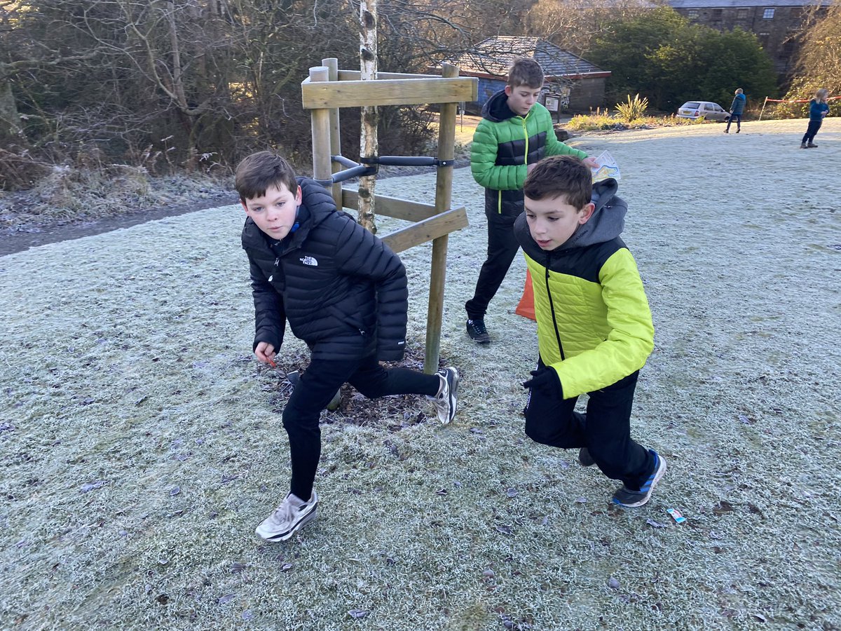 dunblanebb's tweet photo. Company Section boys had a great time in the frosty conditions on Sunday morning trying out a proper orienteering course at the Laighhills thanks to @FVOrienteers and their slick organisation. There’s another event this Sunday at King’s Park, Stirling. #boysbrigade https://t.co/BKcsgG8XO1