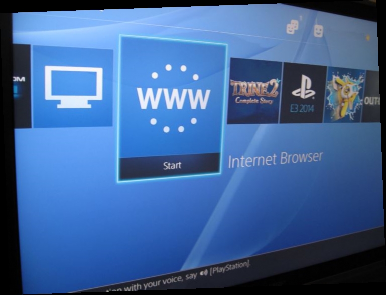 how to download files from the web browser ps4 / Twitter