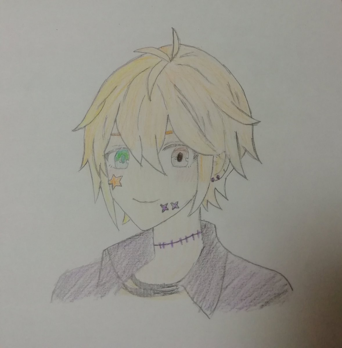快斗 かいと きみゆめギャラリー きみゆめ のっきさんみてみて のっき のっきさんの絵すごく上手くて好きです W 絵上手い人に下手な絵を見られるのってちょっと恥ずかしいけど頑張って描きました W 歌も好きなのでこれからも