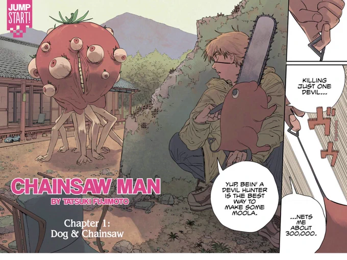 Is starting Chainsaw Man at 3am the best idea? Who knows anymore.

But imma read until these melatonin gummies kick in 