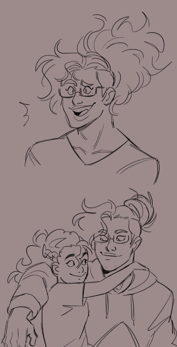 i was thinking about single parent au dont think i forgot 
